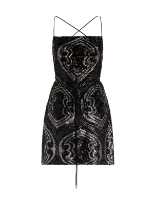 Etro Sequin Embellished Mini Dress