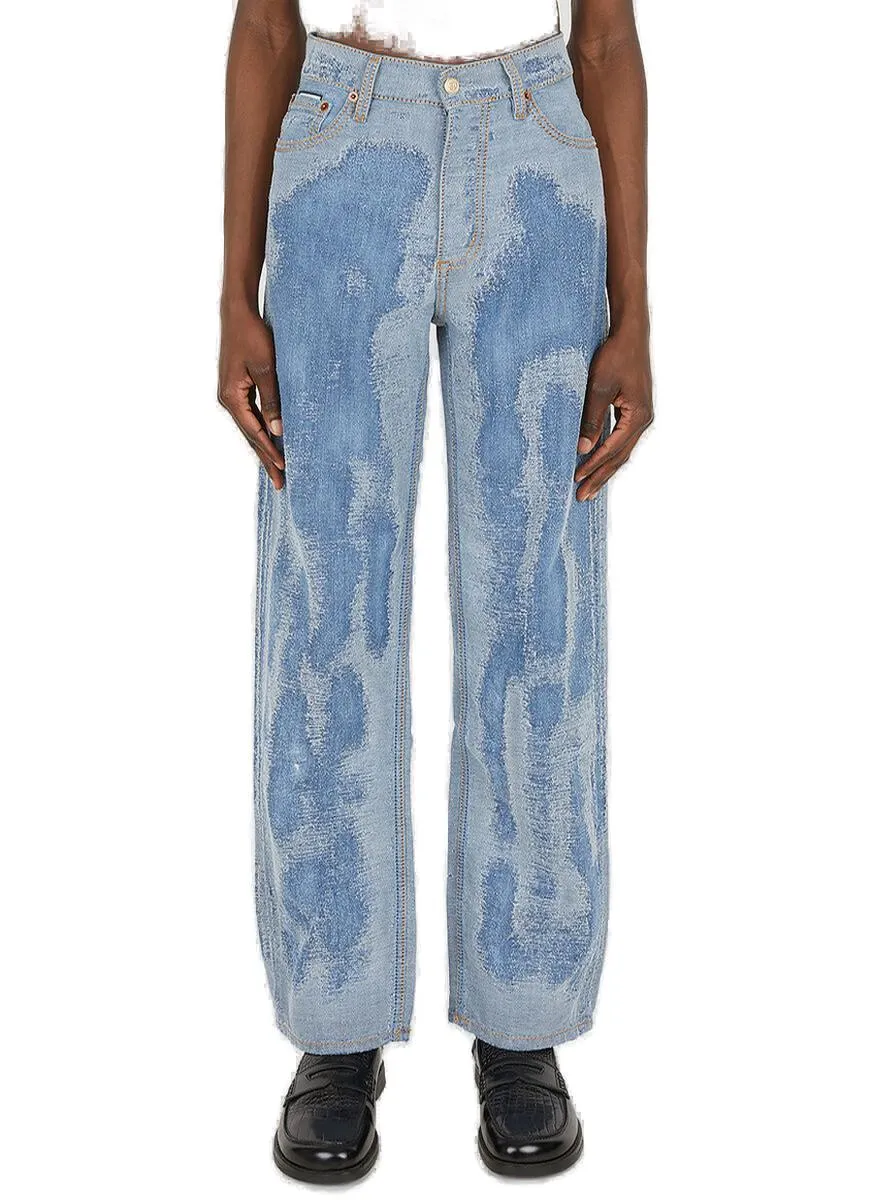 Eytys Benz Laser Stonewashed Jeans