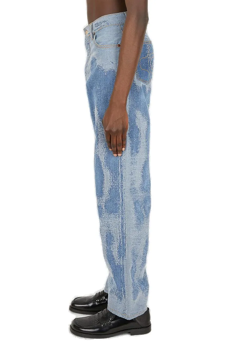 Eytys Benz Laser Stonewashed Jeans