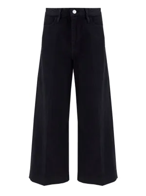 Frame High Waist Cropped Jeans