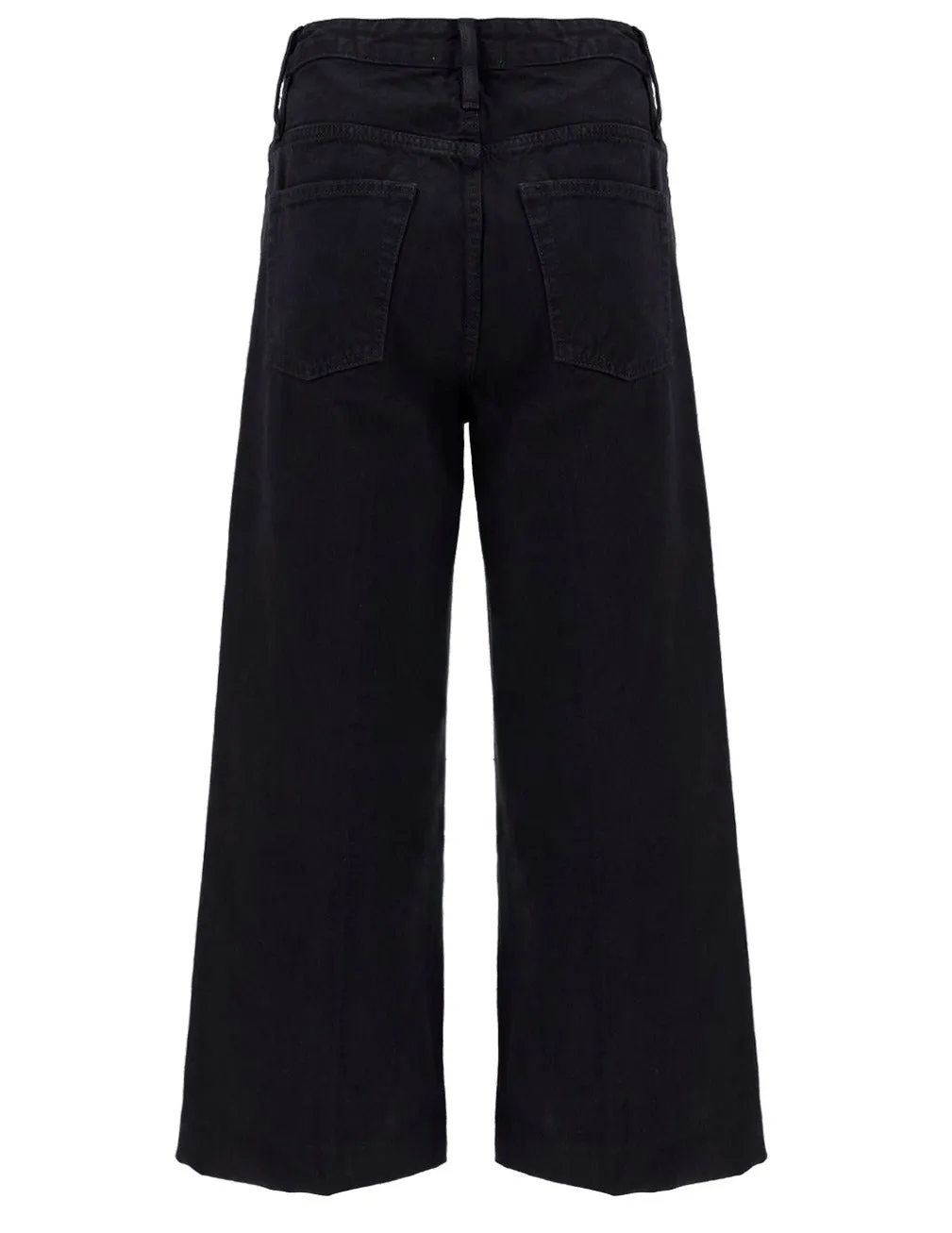 Frame High Waist Cropped Jeans