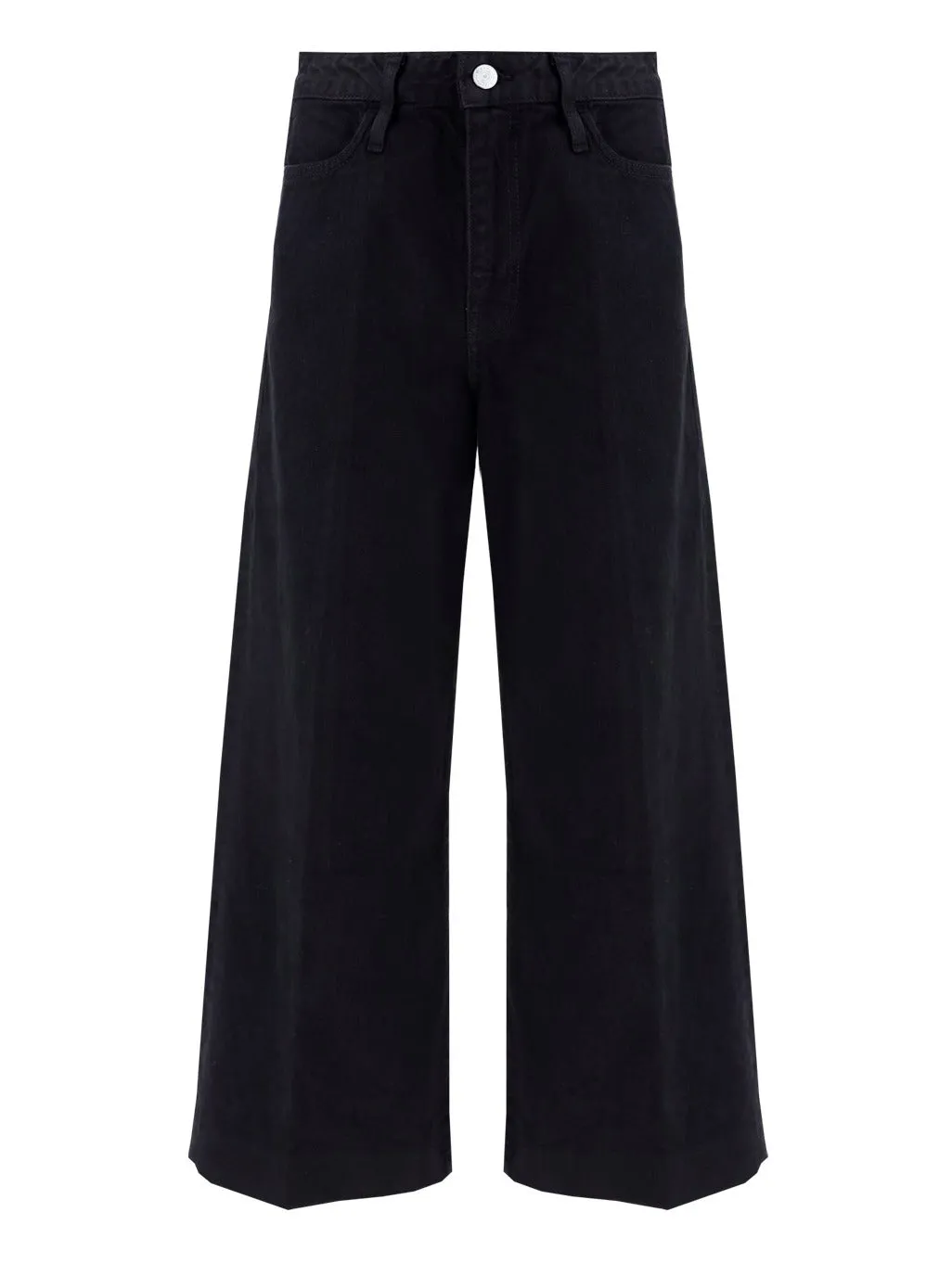 Frame High Waist Cropped Jeans