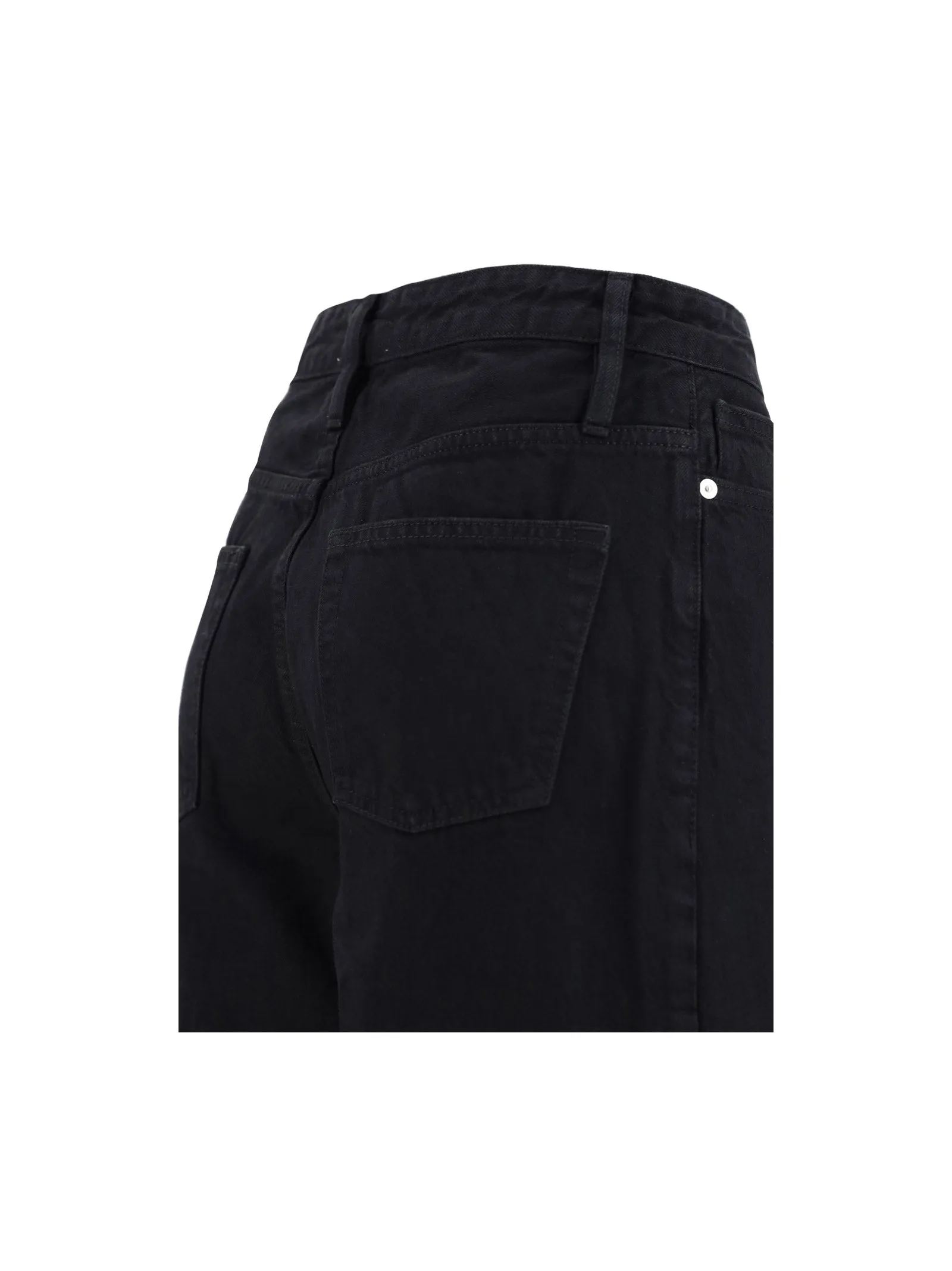 Frame High Waist Cropped Jeans