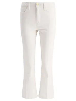 Frame Low-Rise Flared Jeans