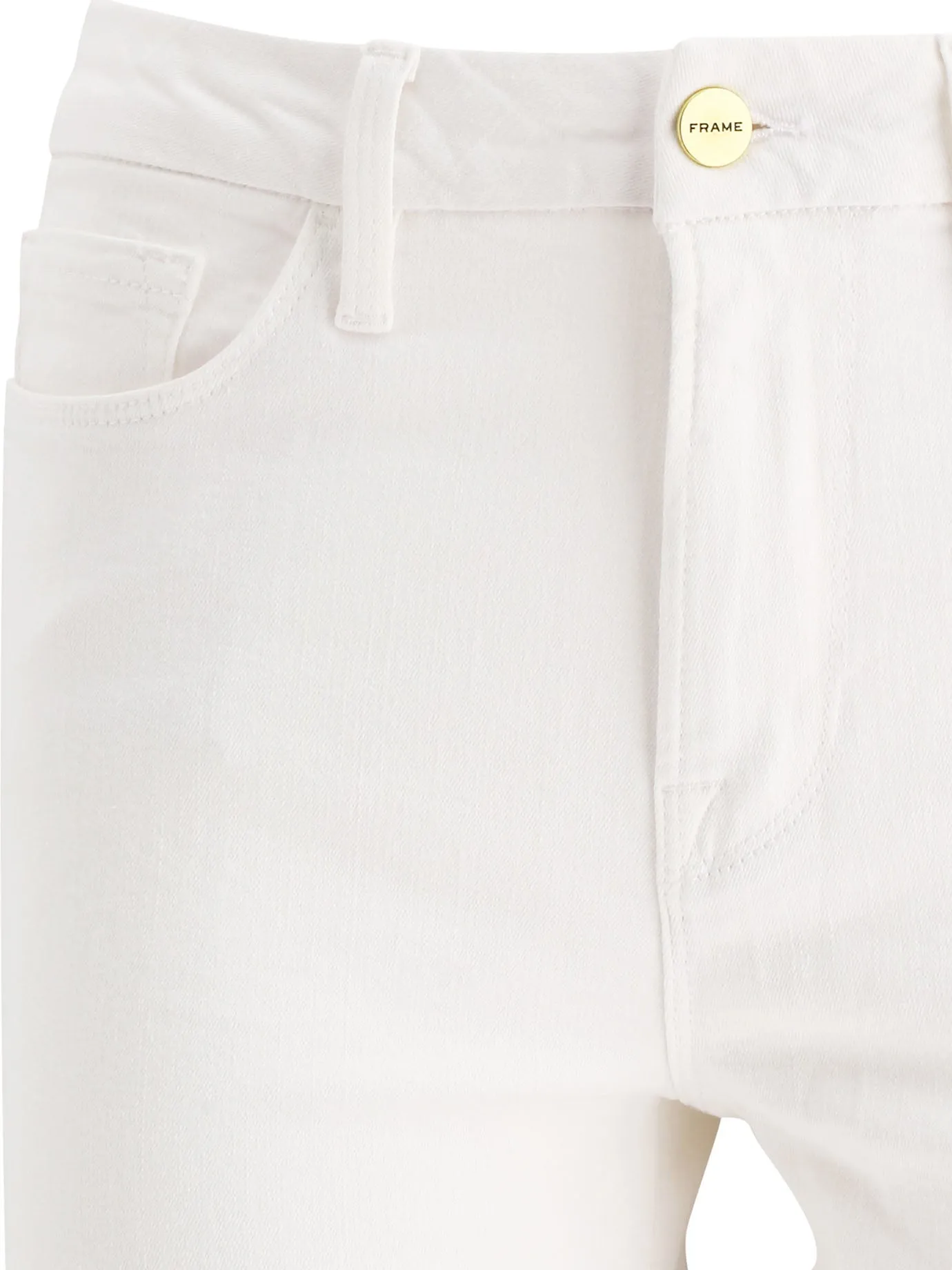 Frame Low-Rise Flared Jeans