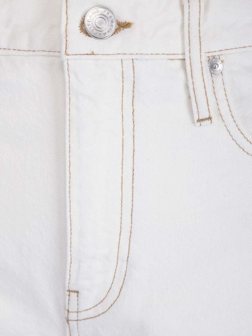 Frame Ultra High Waist Straight Leg Jeans