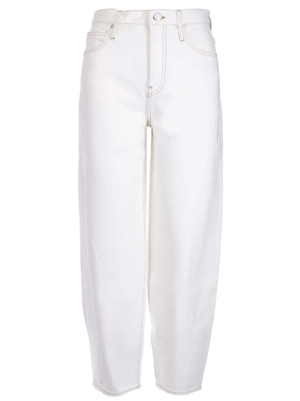 Frame Ultra High Waist Straight Leg Jeans