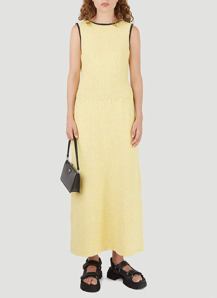 Ganni Sleeveless Midi Dress