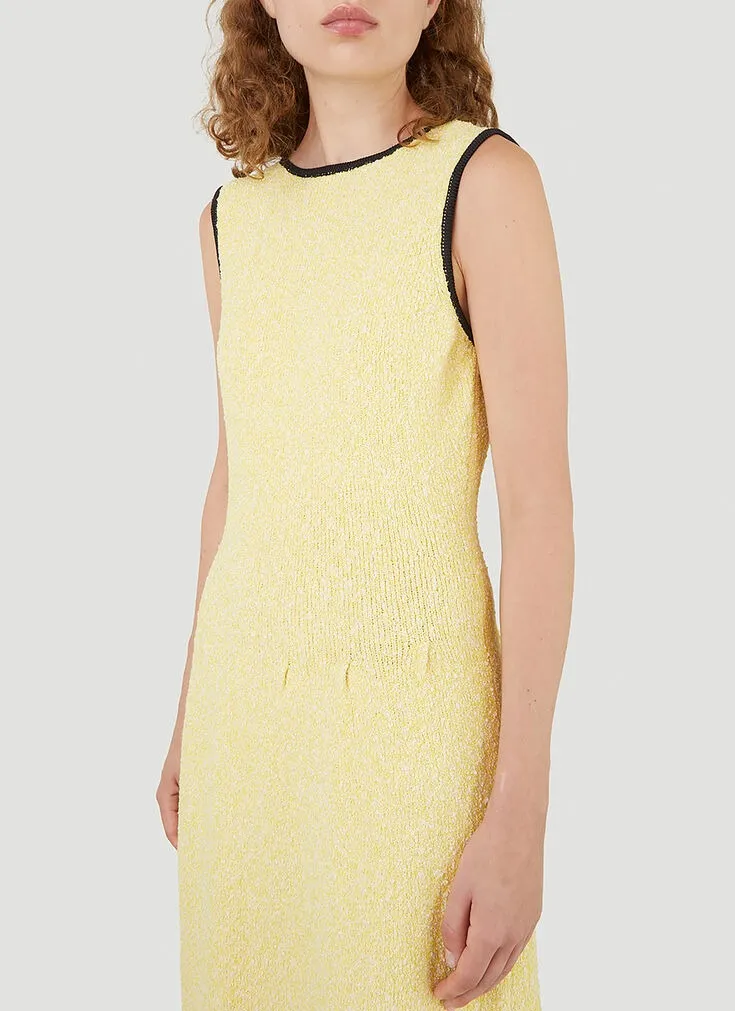 Ganni Sleeveless Midi Dress