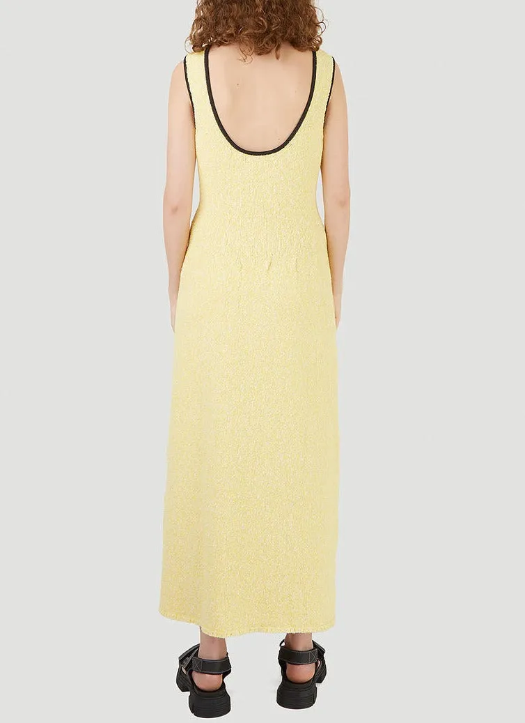 Ganni Sleeveless Midi Dress