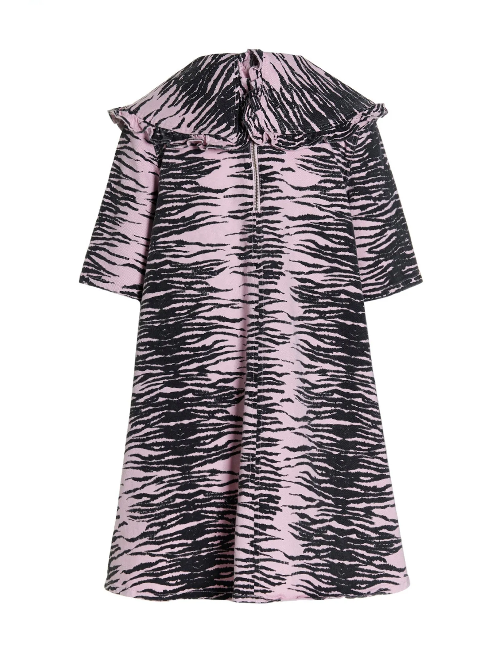 Ganni Tiger Printed Mini Dress