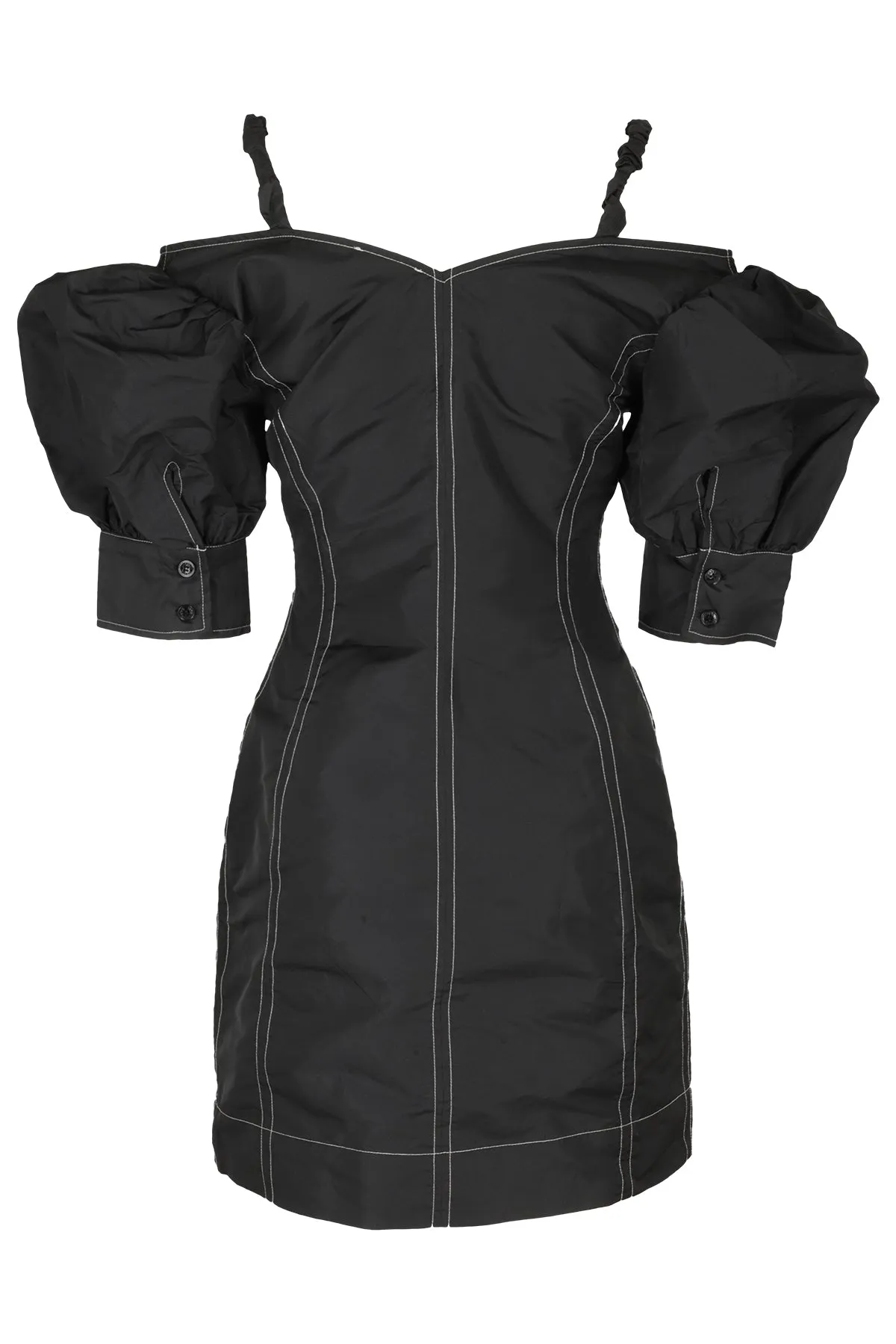 Ganni Zipped Mini Dress