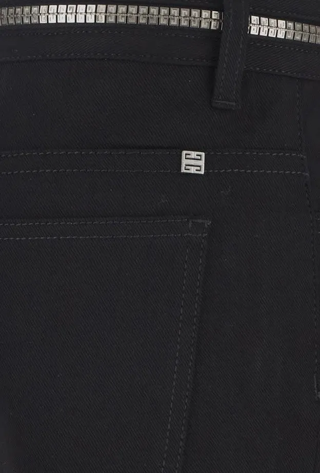 Givenchy 4G Embellished Skinny Jeans