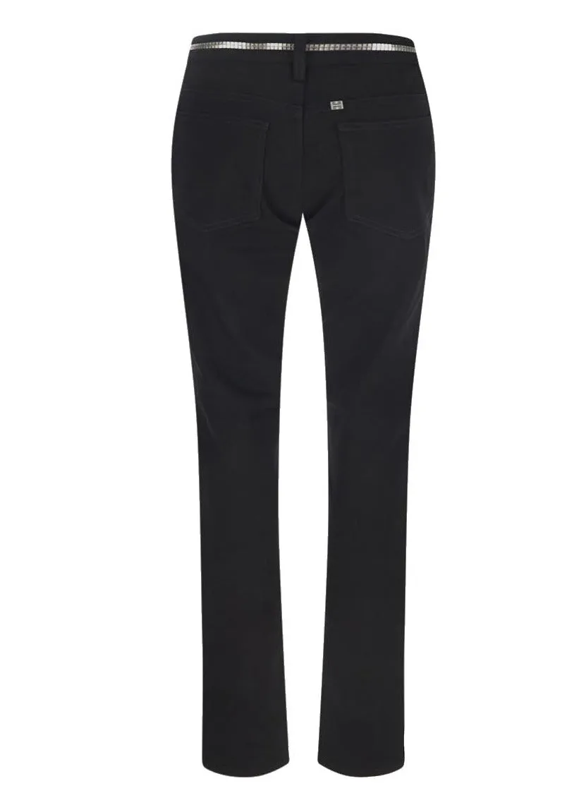 Givenchy 4G Embellished Skinny Jeans