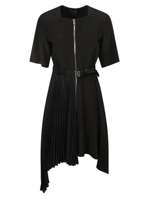 Givenchy Asymmetric Zipped Crewneck Dress