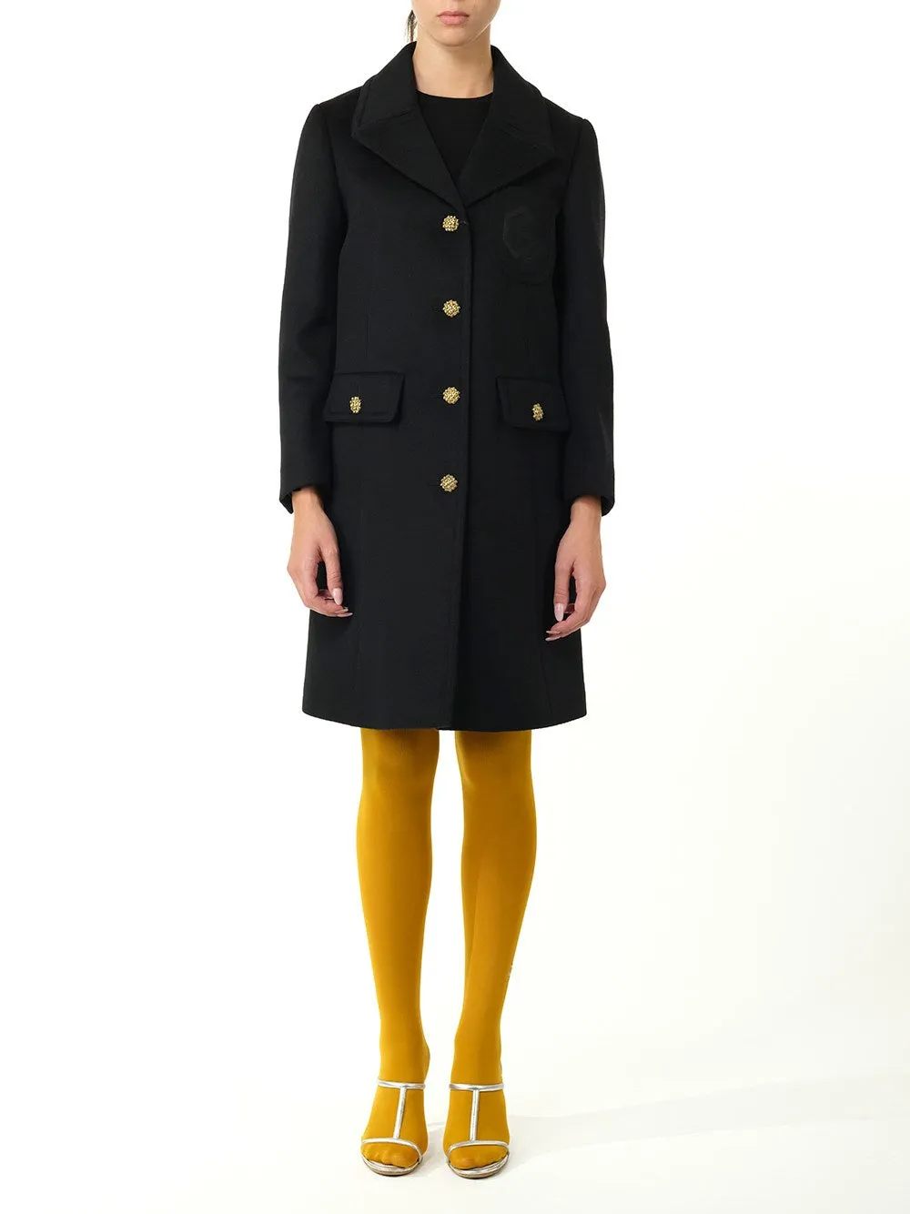 Gucci Double G Embroidery Coat