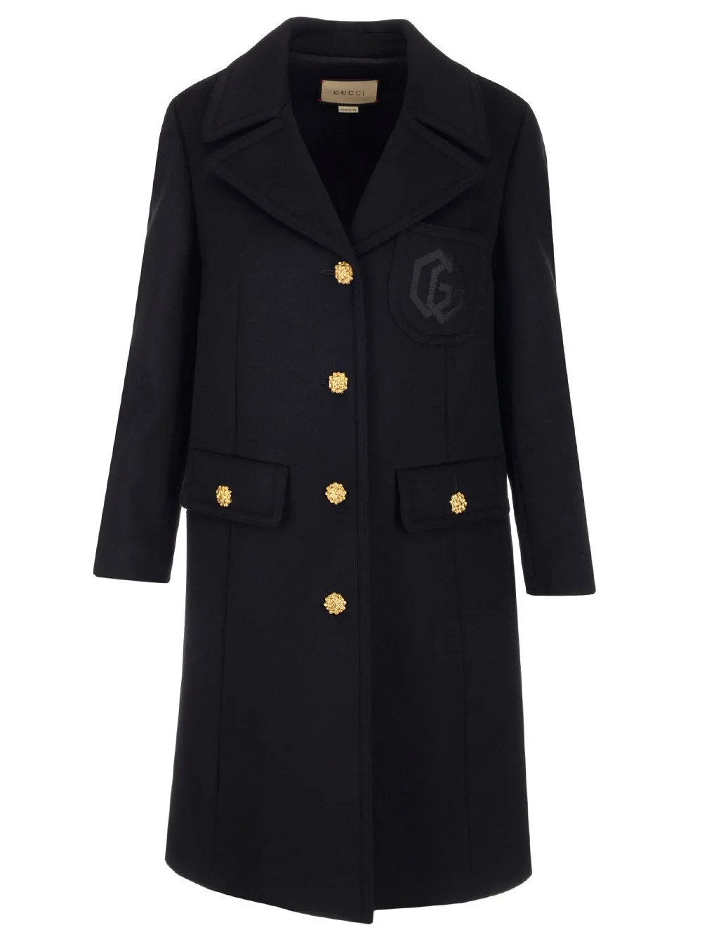 Gucci Double G Embroidery Coat