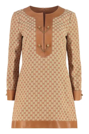 Gucci GG Canvas Kaftan Dress