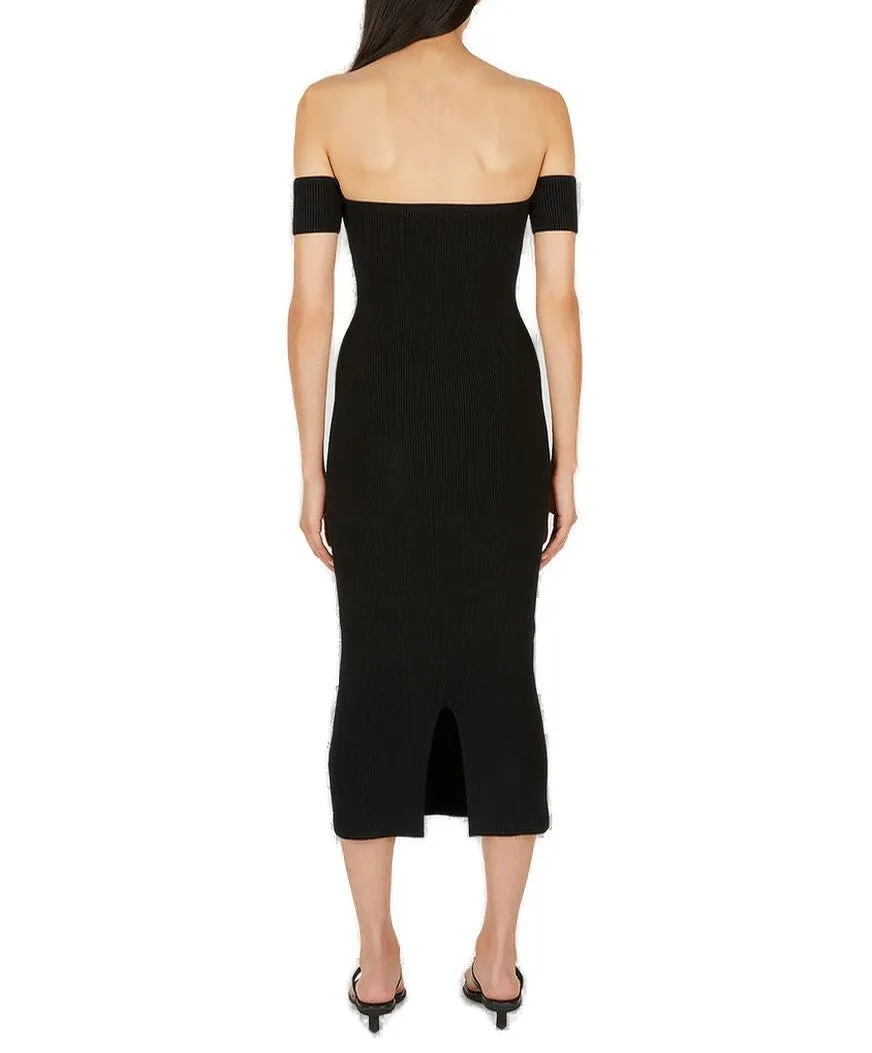 Helmut Lang Contour Midi Dress