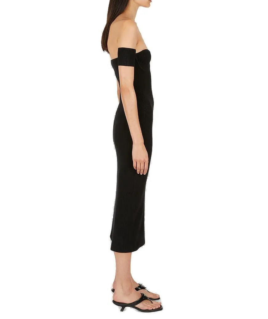 Helmut Lang Contour Midi Dress