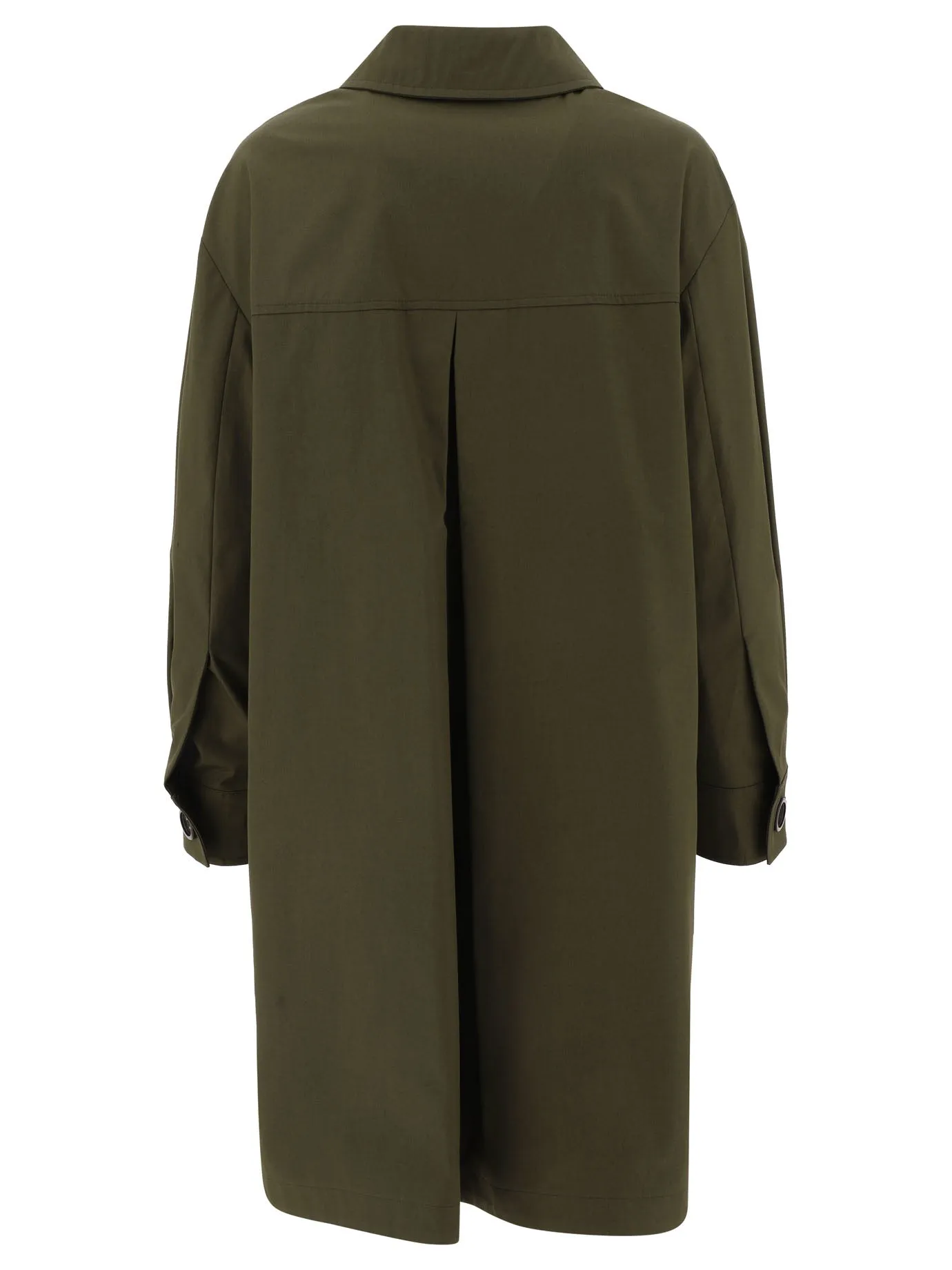 Herno Buttoned Pleated Coat