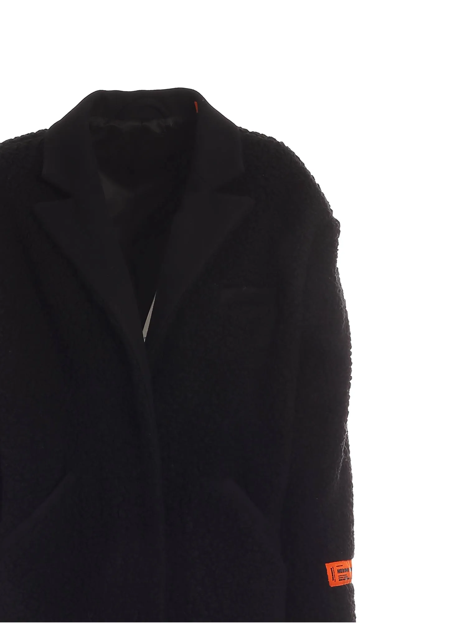 Heron Preston Polar Logo Patched Coat
