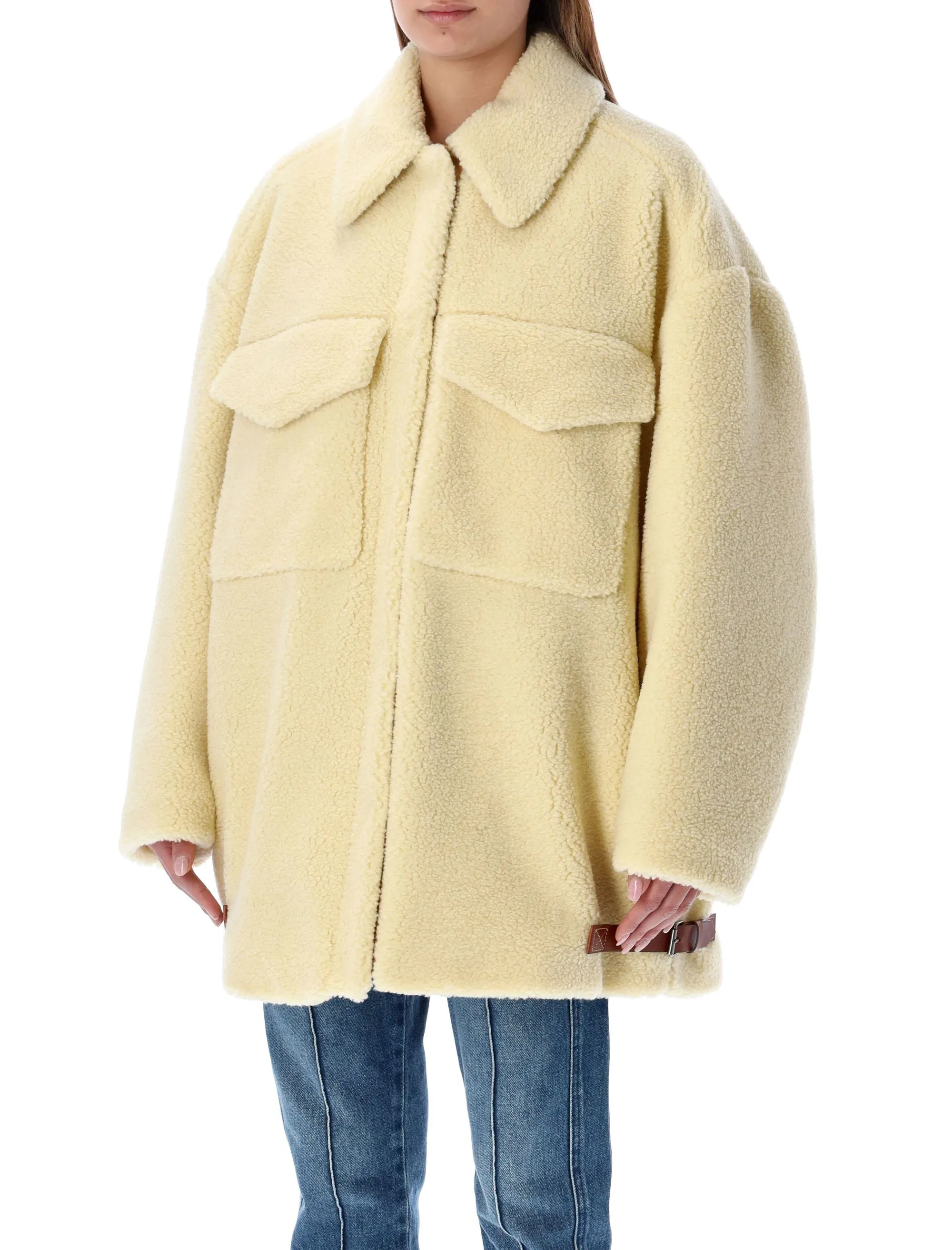 Isabel Marant Belinda Buckle Detailed Coat