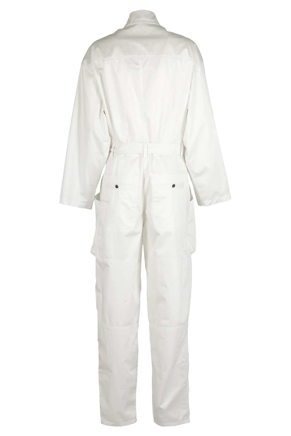 Isabel Marant Belted Long-Sleeved Jumpsuit