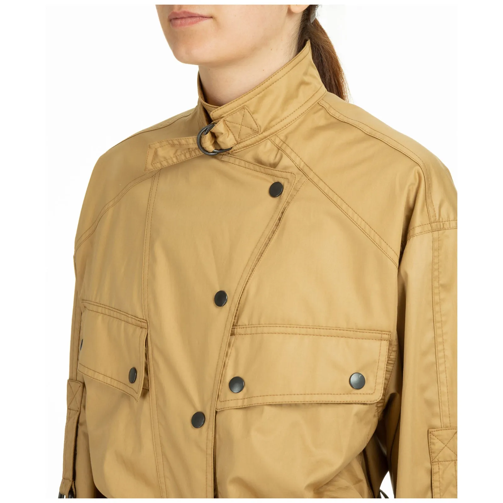 Isabel Marant Belted Long-Sleeved Jumpsuit