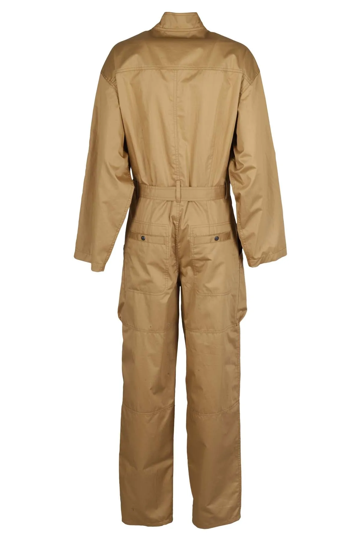 Isabel Marant Belted Long-Sleeved Jumpsuit