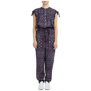 Isabel Marant toile Abstract-Print Sleeveless Jumpsuit