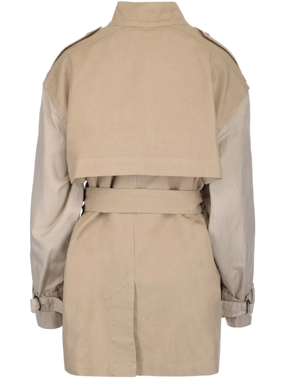 Isabel Marant toile Belted Mockneck Coat