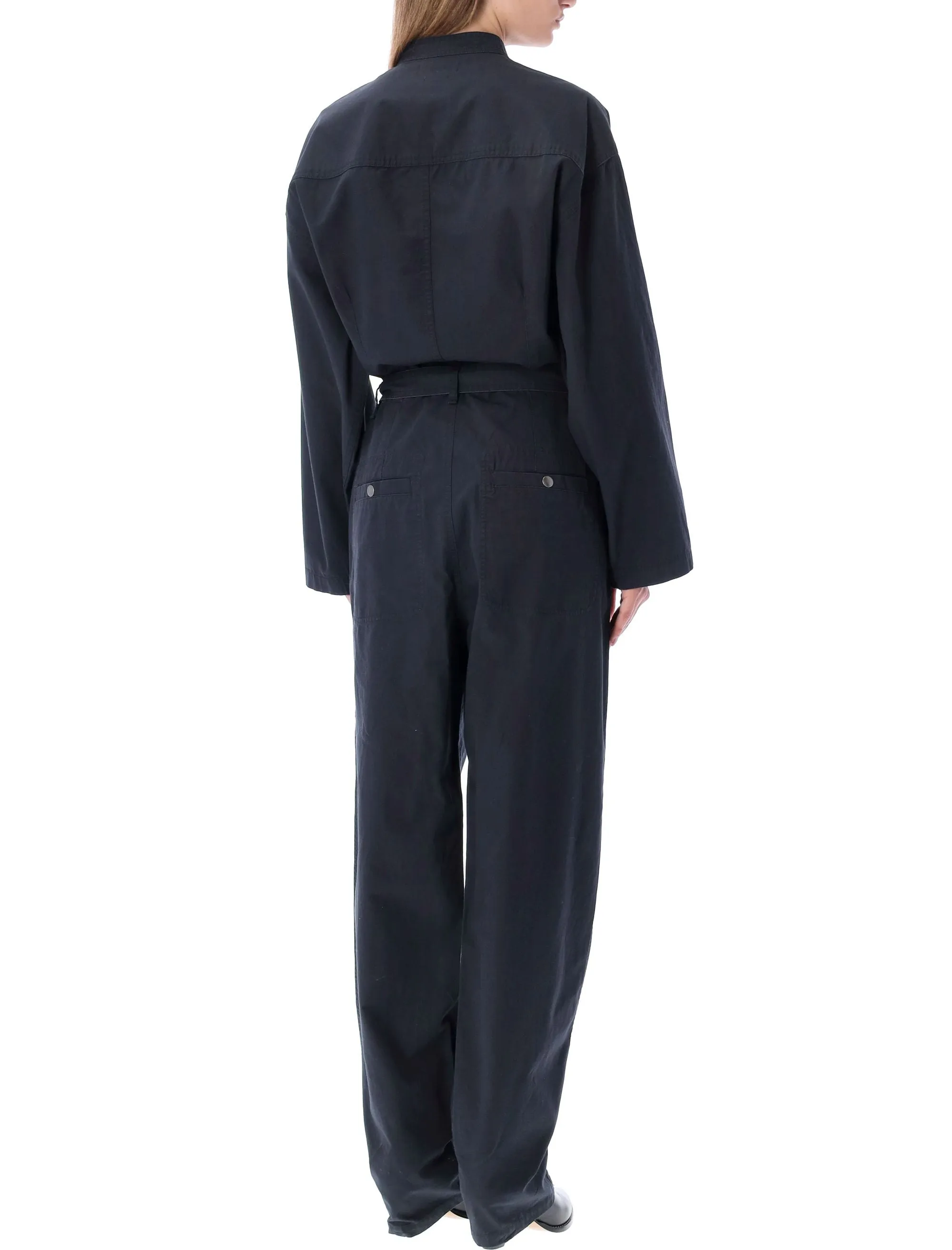 Isabel Marant toile Belted-Waist Jumpsuit