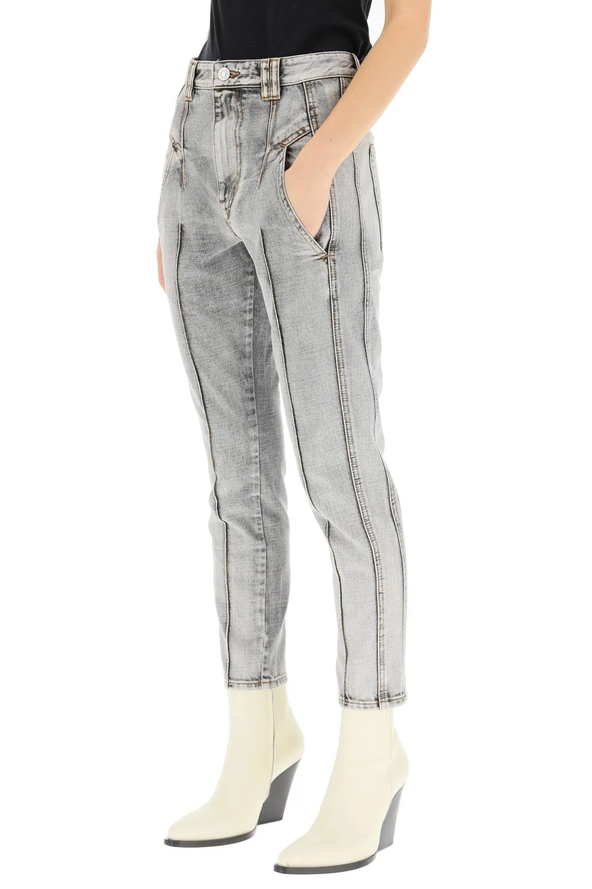 Isabel Marant toile Straight Leg Jeans