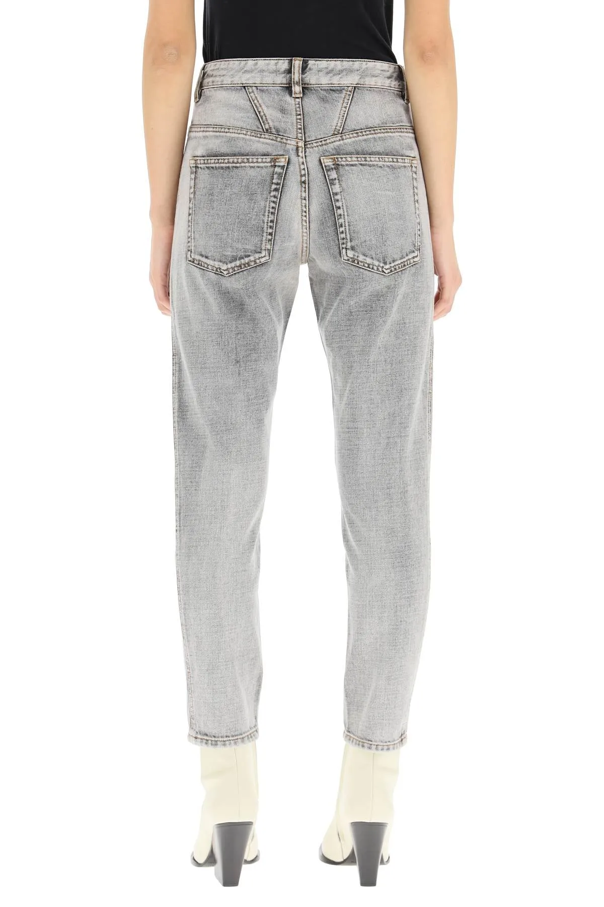 Isabel Marant toile Straight Leg Jeans