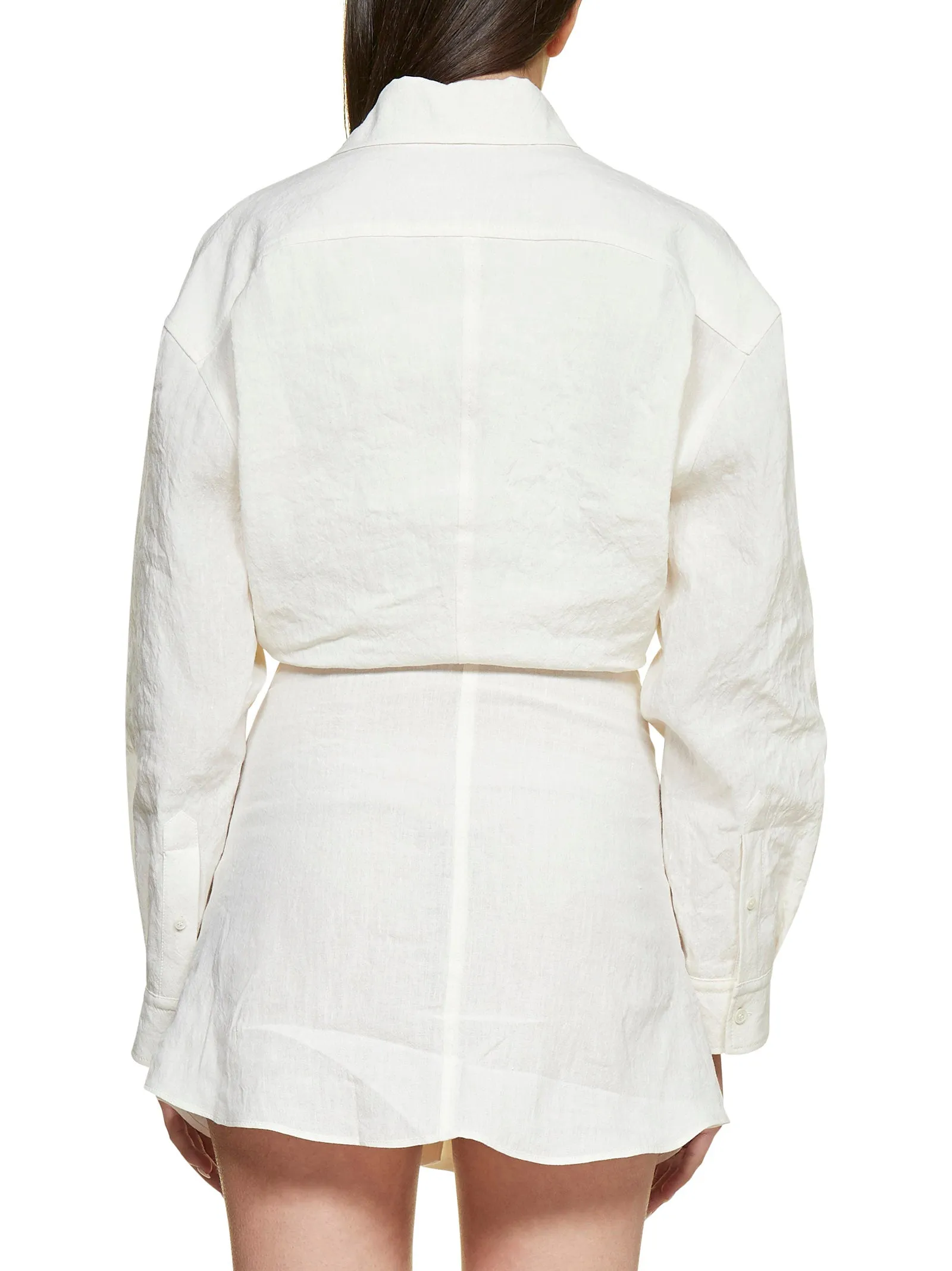 Jacquemus Baunhilha Layered Shirt Dress