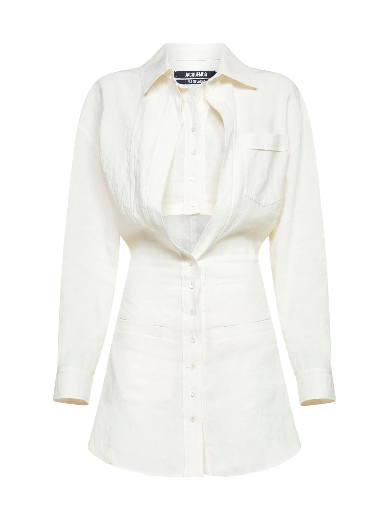 Jacquemus Baunhilha Layered Shirt Dress