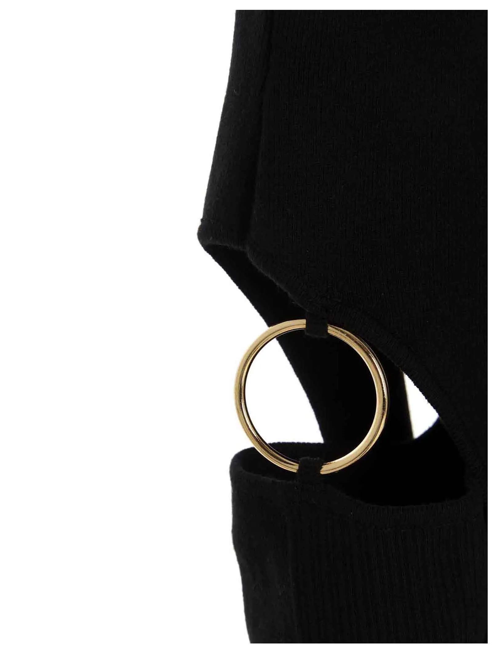 Jacquemus Cut-Out Ribbed Jumpsuit