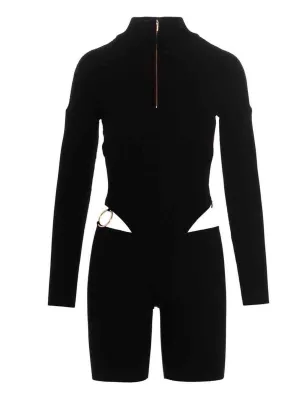 Jacquemus Cut-Out Ribbed Jumpsuit