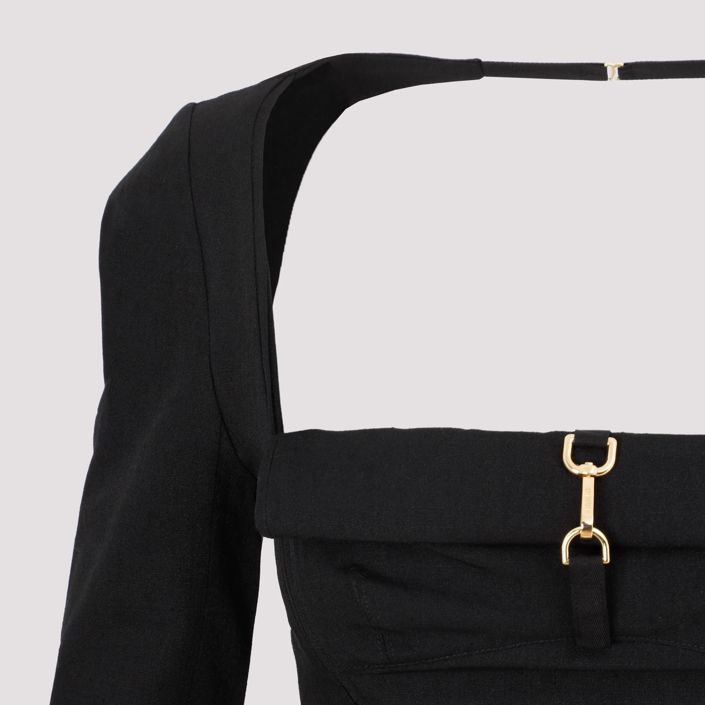 Jacquemus Terra Midi Rolled Dress