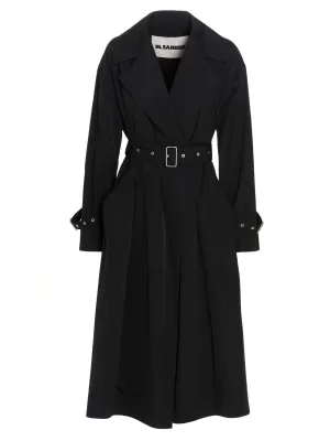 Jil Sander Belted Trench Coat