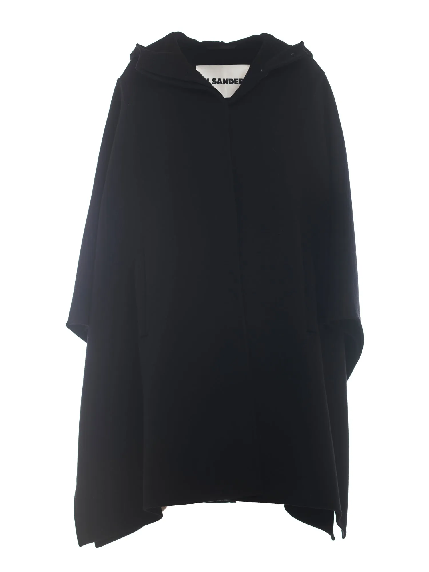 Jil Sander Hooded Draped Coat