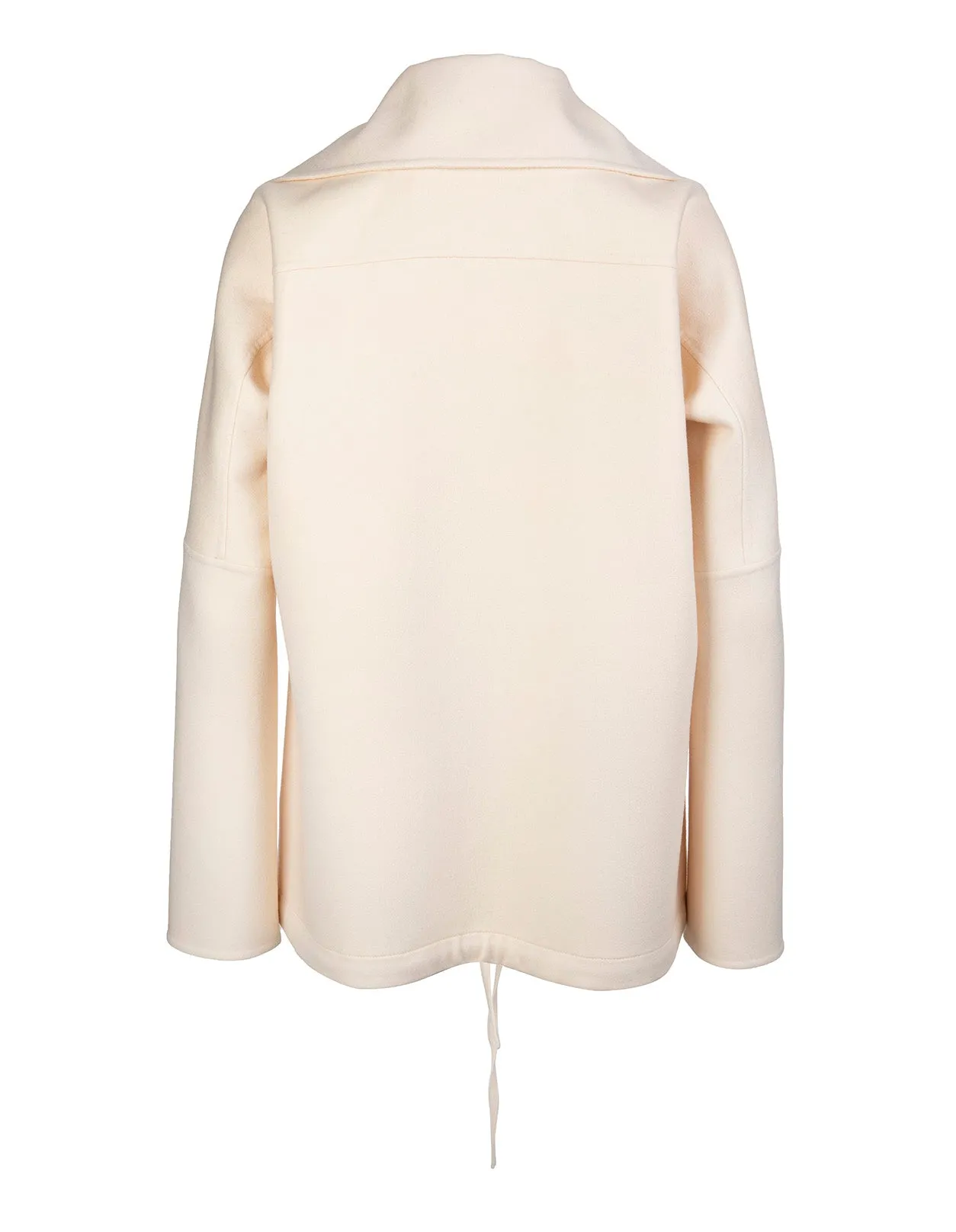 Jil Sander Shirt Collar Zipped Coat