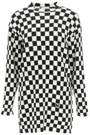 Kenzo Check Printed Dress