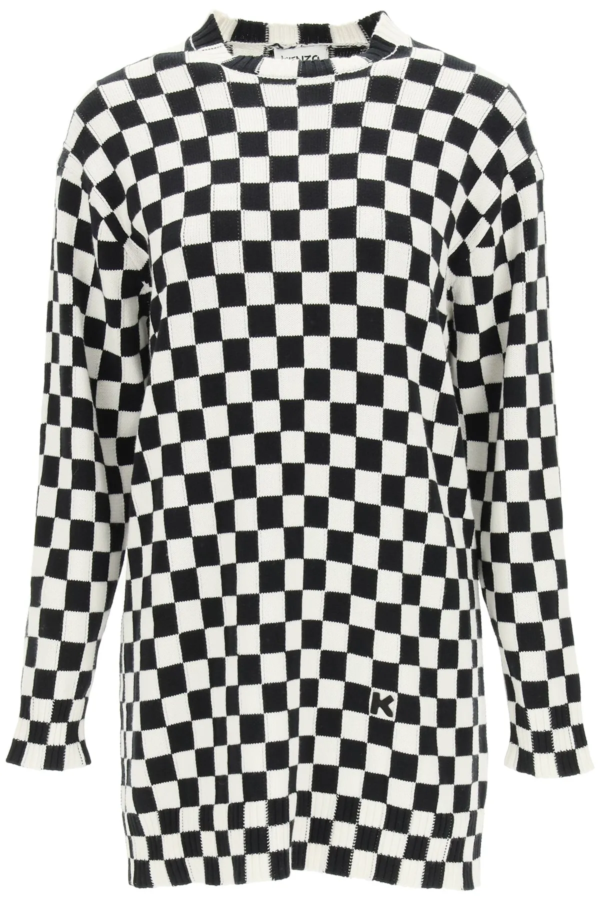 Kenzo Check Printed Dress