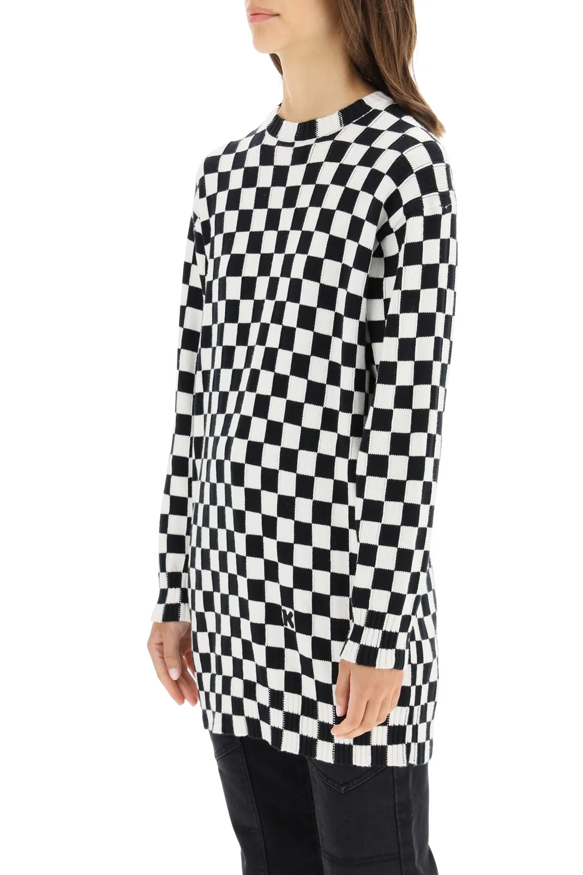 Kenzo Check Printed Dress