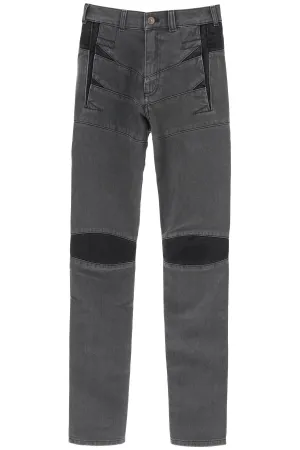 Kenzo Panelled Straight Leg Jeans