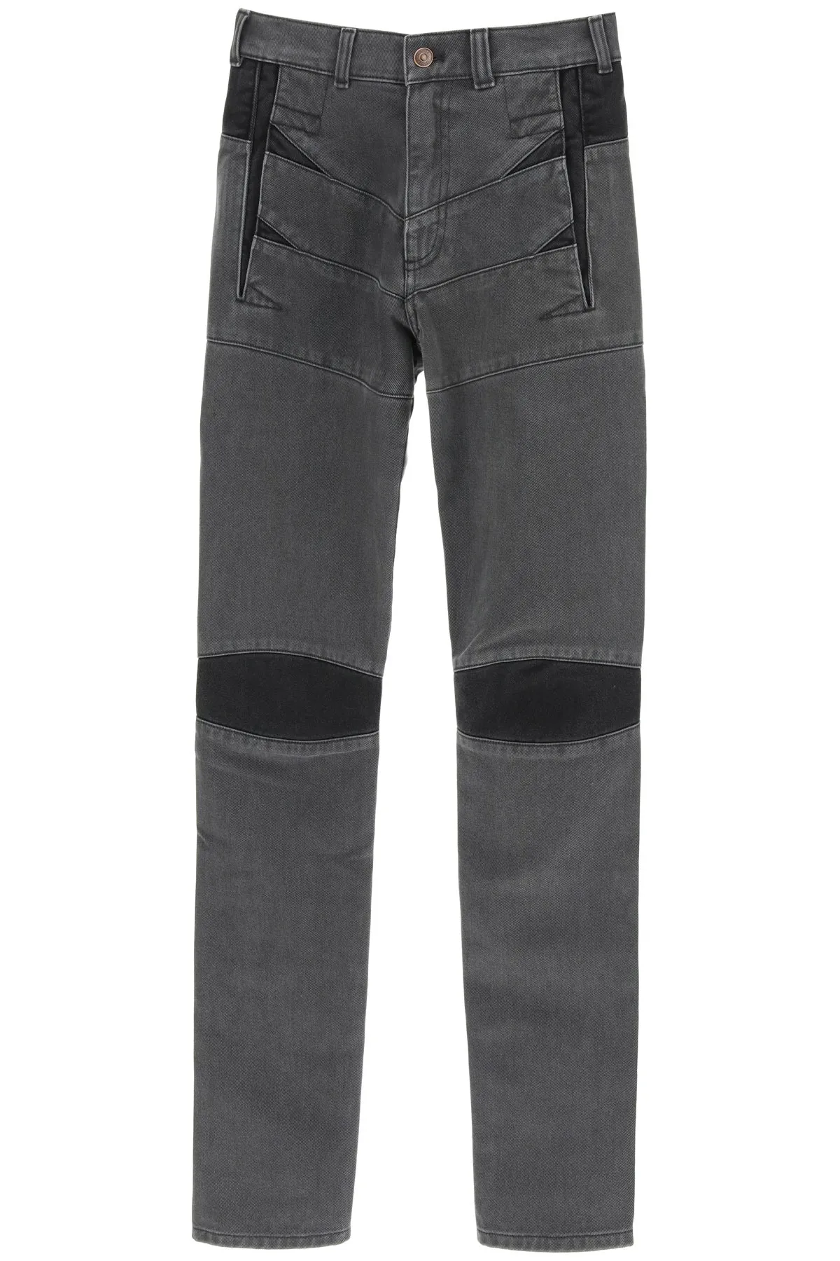 Kenzo Panelled Straight Leg Jeans