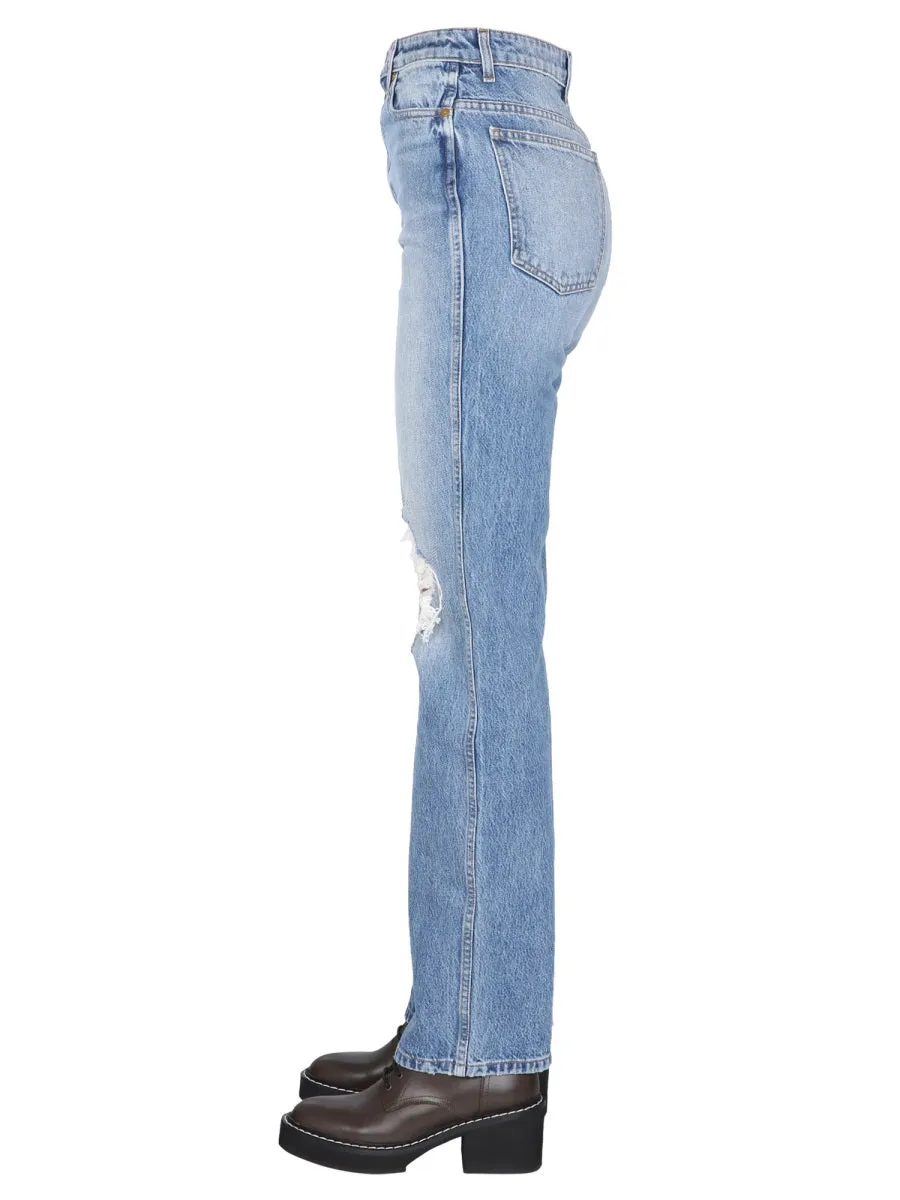 Khaite Danielle Ripped Jeans