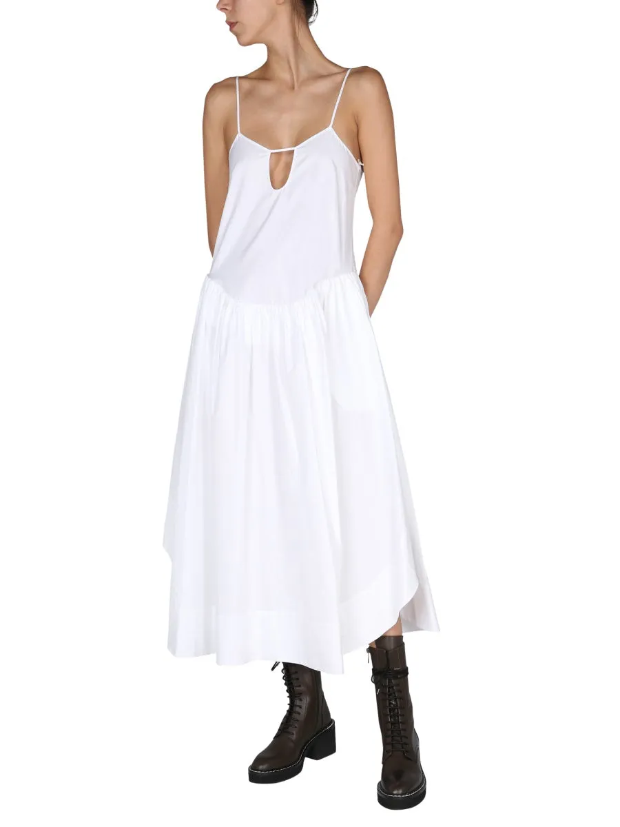Khaite Flared Midi Dress